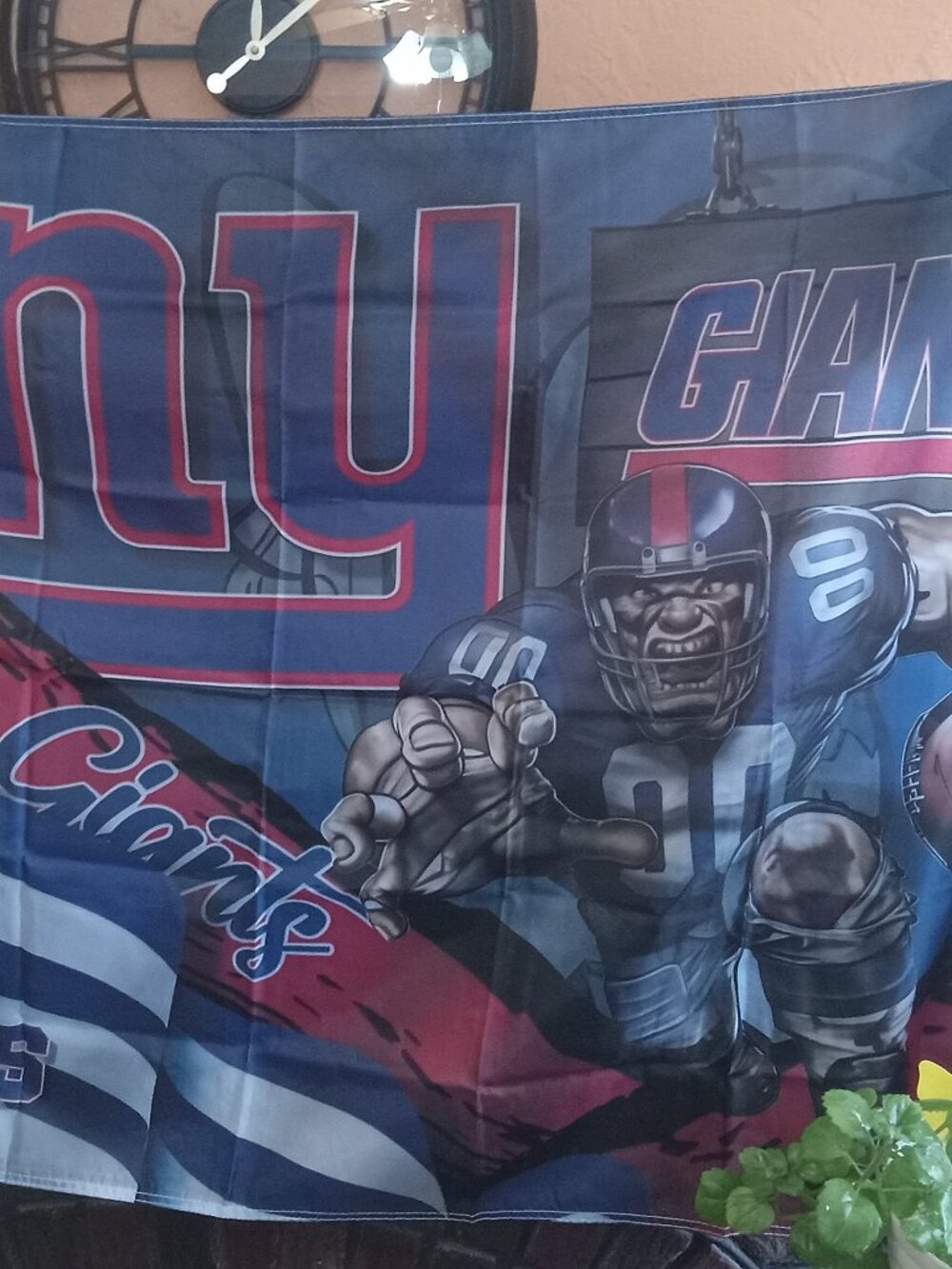 New York Giants & Stripes & Steroids NFL 3X5 Feet Flag Banner
